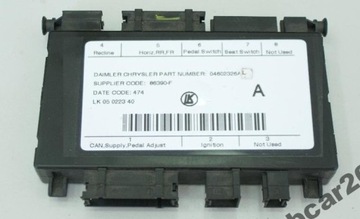 Блок сиденья jeep grand cherokee wh wk 04602326al, фото