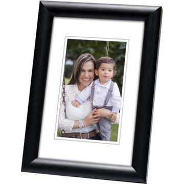 Frame on bumper wooden black frame 30x45 centimeters, фото