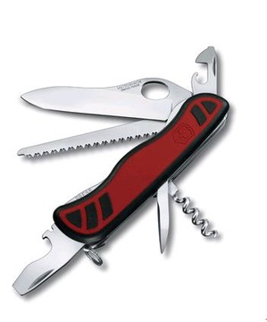 Folding victorinox forester m handle 0.8361. mc 111mm, 10 functions, one hand, фото
