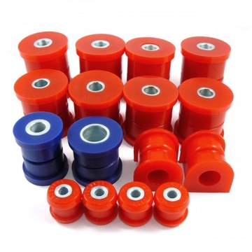 Opel frontera b complete bushings levers hind bushing polyurethane, фото