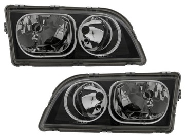 Рефлектор фара volvo s40 v40 рестайлинг fl 2001- черное, фото