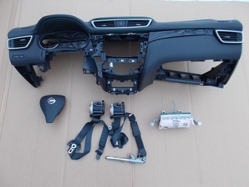 Nissan qashqai 2 j11 14-17 plank airbag panels, фото