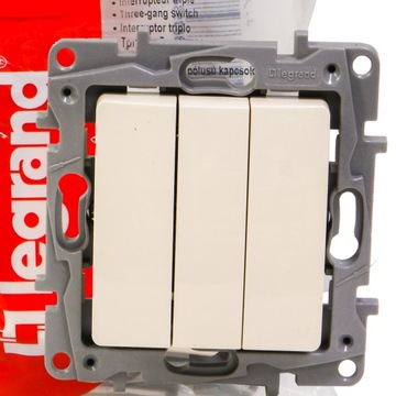 Overlay electrical wall legrand beige, фото