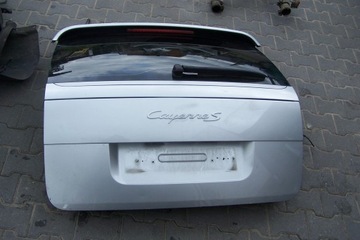 Porsche cayenne 7l5 lid back a7w silver, фото