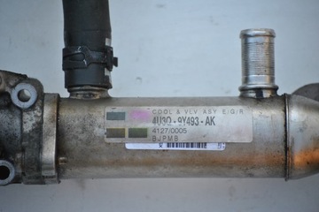 Egr радиатор газов 4u3q 9y493 ak peugeot 607 2, 7, фото