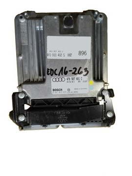 Ecu audi a6 3. 0tdi 0281013614 4f0907401c included, фото