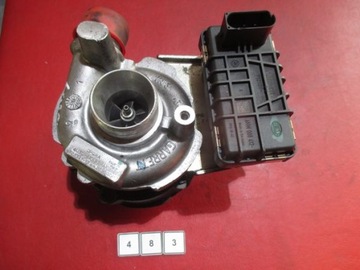 Peugeot 407 2.7 турбина 723341-13, фото