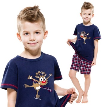 Pajamas в grid for all families - boy 110, фото