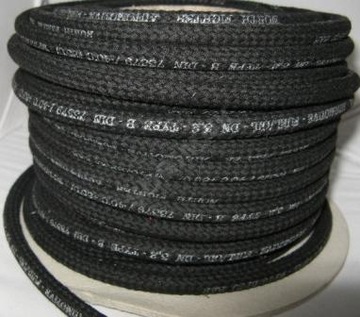 Wire fuel в braided hose size 4x9 x25mb, фото