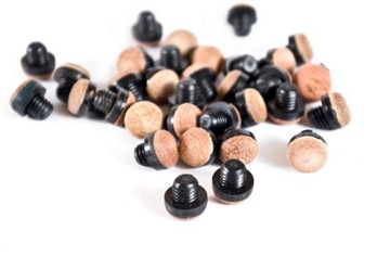 Tips to kyiv billiards plastic threaded 12mm -10 pieces, фото