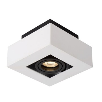 Plinth waybill casemiro white black gu10 italux, фото