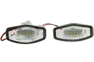 Honda civic vii viii ufo подсветка номерного знака номерного знака. led подсветка, фото