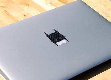 Наклейка на Macbook Apple-Бетмен вуглецевого Волокна