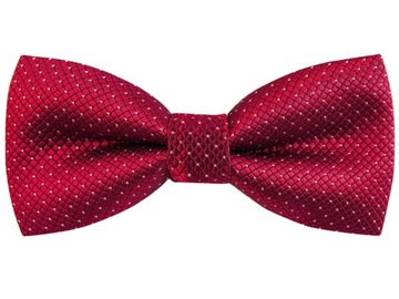 Бордовий краватка-метелик / картатий чоловічий краватка-метелик C8
