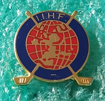 ЗНАЧОК IIHF ВСЕСВІТНЯ ФЕДЕРАЦІЯ ХОКЕЮ