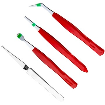 ПІНЦЕТ, НАБІР З 4 ШТ. 32D423 TOP TOOLS