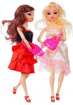 Набір з 2 ляльки жіночі моделі аксесуари 43 см E0445 EMAJ