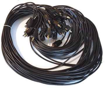 2-жильный кабель (кабель Cu) длиной 2 МБ с вилкой США