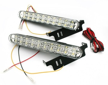 DRL 2 x 30 = 60 светодиодные дневные ходовые огни указатель поворота