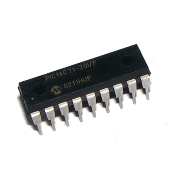 Микроконтроллер PIC16C71-20i / P 8bit 20MHz OTP DIP18