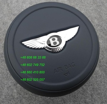 BENTLEY MULSANNE KISSEN AIRBAG AIR BAG LEDER