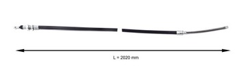 KABEL BREMSEN RECHTE BALKEN LADER NISSAN J01 10-18