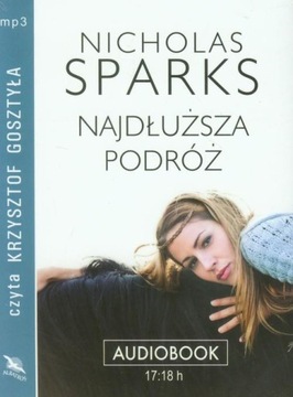 Najdłuższa podróż. Audiobook Nicholas Sparks