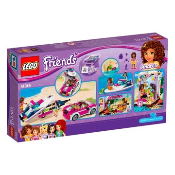 Klocki LEGO Friends Transporter motorówek Andrei 41316