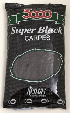 Zanęta Sensas 3000 Super Black Carpes 1kg 11582