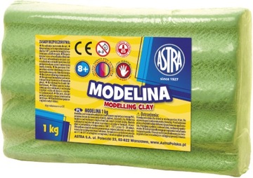 Astra Modelina 1kg zielona jasna