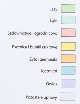 ПОЛЬША - СЕЛЬСКОЕ ХОЗЯЙСТВО В ПОЛЬШЕ ШКОЛЬНАЯ НАСТЕННАЯ КАРТА