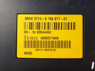 MODUL ŘÍZENÍ DYNAMIC DRIVE BMW E60 E65 6766677