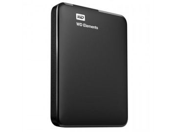 Портативный внешний жесткий диск Western Digital Elements емкостью 2 ТБ, USB 3.0