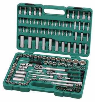 ZESTAW KLUCZY HONITON KLUCZE NASADOWE 155el. TORX
