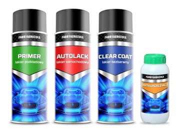 DUŻY ZESTAW PODKŁAD-BAZA-KLAR SPRAY RENAULT TED11