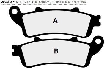 Тормозные колодки Nissin HONDA ST 1300 02-09