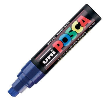 Marker Uni z farbą POSCA PC-17K Niebieski 15mm