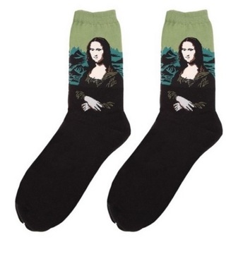 SKARPETKI UNIWERSALNE OBRAZY MONA LISA 39-45