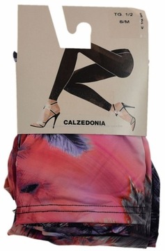 Леггинсы Calzedonia с узором тропических пальм S/M 36