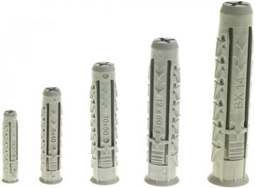 BX 12x60 kołek czterodzielny pusty 100szt.