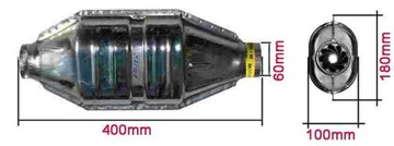 Корпус STRAMIENICA 60 мм, катализатор PŁ