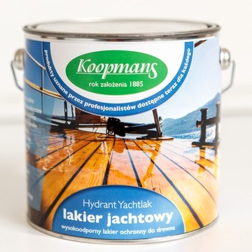 Lakier jachtowy do malowania łodzi, odporny 2,5L