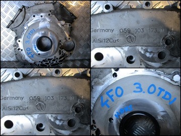 POUZDRO KRYT VAČKY(ROZVODU) AUDI A6 4F0 3,0TDI