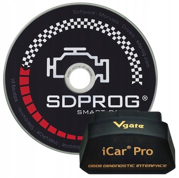 ICAR PRO BT 4.0 LE PL SDPROG iOS Android Windows