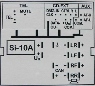 Разъем AUX jack 1,5 м VW RCD 210 310 510 Golf 5