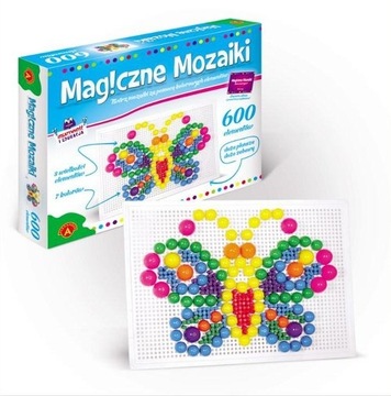 MAGICZNE MOZAIKI 600 elementów ALEXANDER 5+