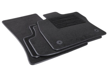 VW Tiguan 5N 2007-2015 DYWANIKI CARBON CARMAT