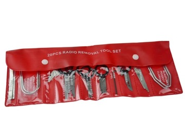 КОМПЛЕКТ ДЛЯ СНЯТИЯ ПИН-НАВИГАЦИОННОГО РАДИО BMW, VW, SKODA, MERCEDES, AUDI