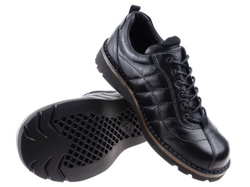 WOJAS buty komfort 7206-41 czarny SKÓRA 39