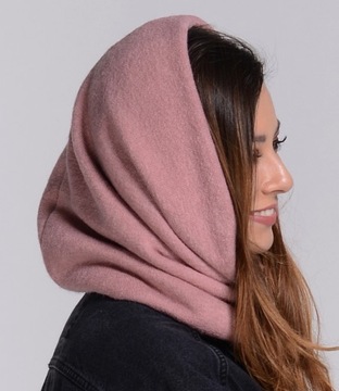 Комплект ШАПКА + ЮБКА Шарф-туннель POWDER PINK K6